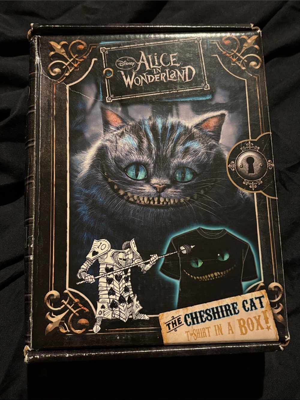 Disney Cheshire Cat T-Shirt in a Box